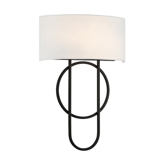 Savoy House Tempe 2-Light Wall Sconce, Matte Black