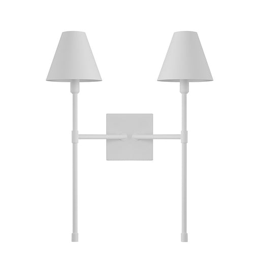 Savoy House Jefferson 2-Light Wall Sconce, Bisque White