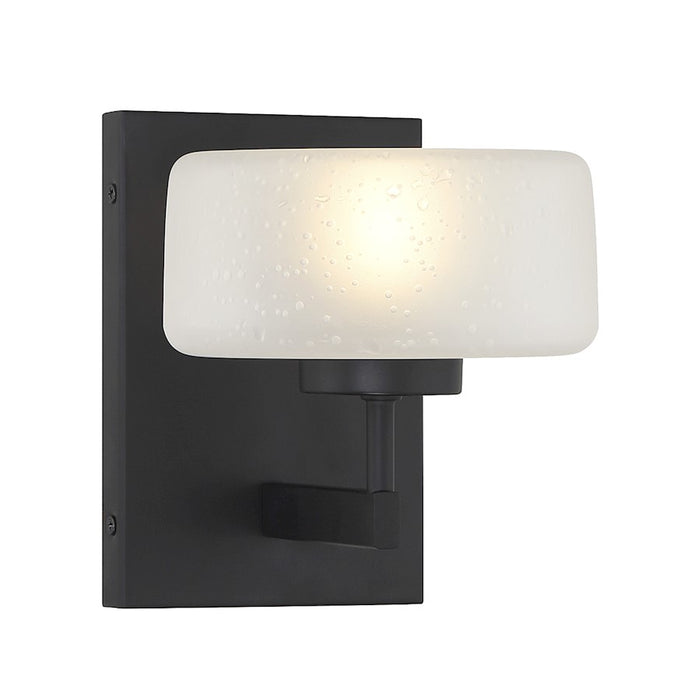 Savoy House Falster 1-Light LED Wall Sconce, Matte Black - 9-5405-1-89