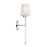 Savoy House Garnet 1-Light Wall Sconce, Polished Nickel