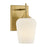Savoy House Essentials Octave 1 Lt Sconce, Warm Brass