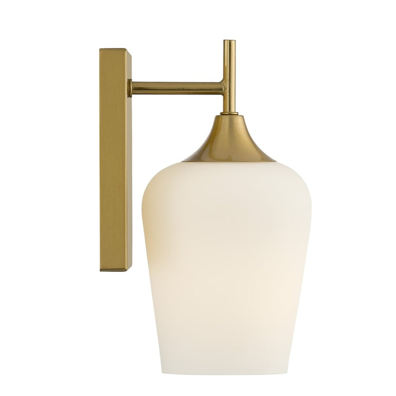 Savoy House Essentials Octave 1 Lt Sconce, Warm Brass