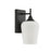 Savoy House Essentials Octave 1 Lt Sconce, Matte Black