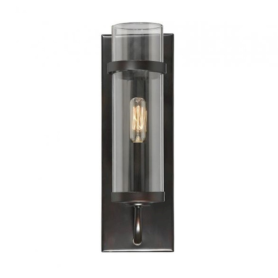 Savoy House Tulsa 1-Light Wall Sconce, English Bronze - 9-6054-1-13