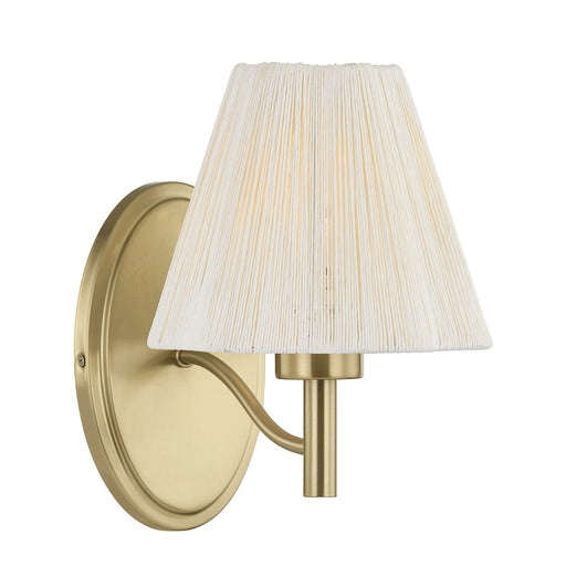 Savoy House Rosa 1 Lt 11" Sconce, Noble Brass - 9-6081-1-127
