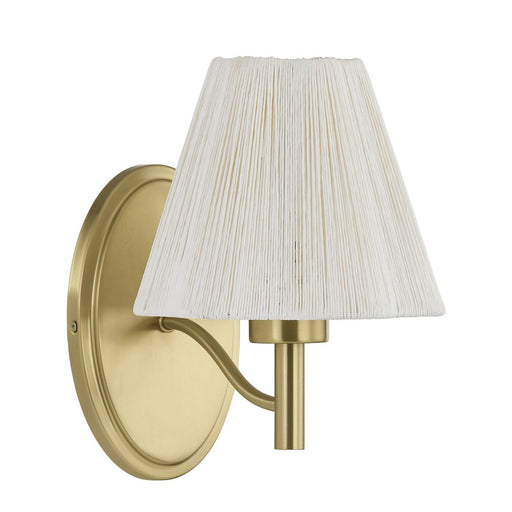 Savoy House Rosa 1 Lt 11" Sconce, Noble Brass