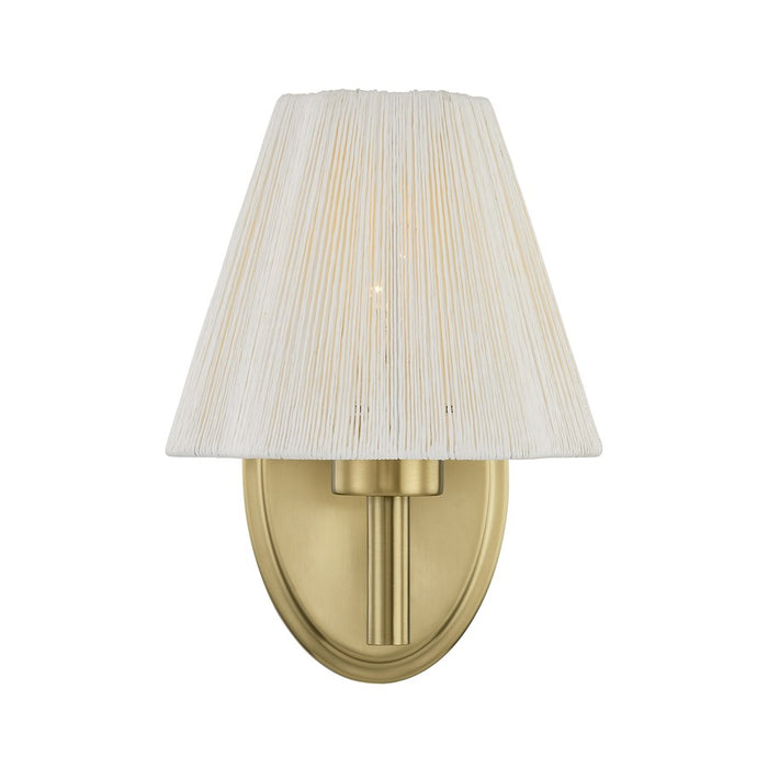 Savoy House Rosa 1 Lt 11" Sconce, Noble Brass