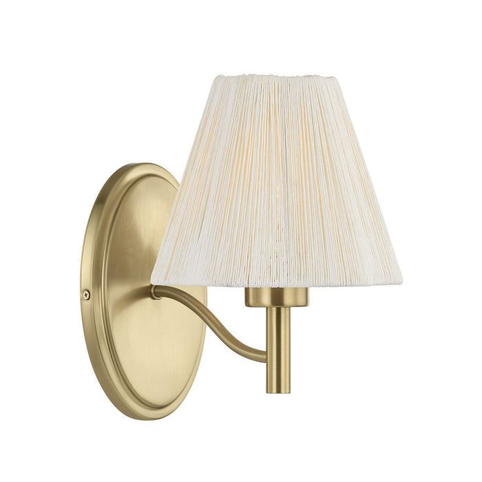 Savoy House Rosa 1 Lt 11" Sconce, Noble Brass