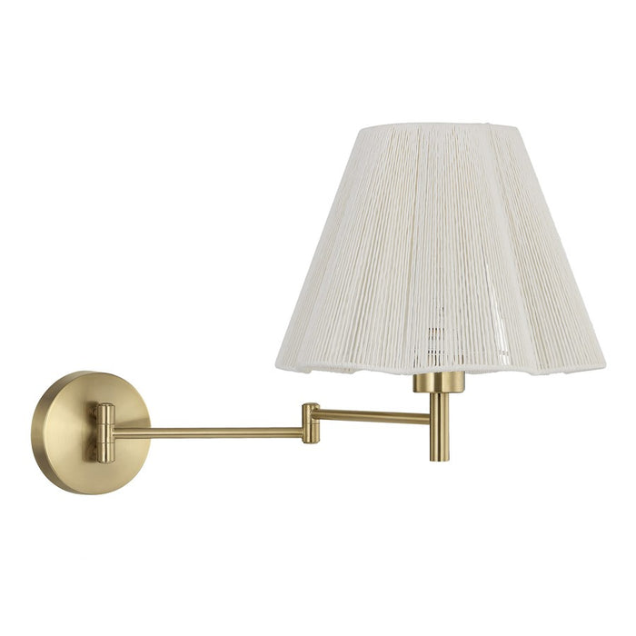 Savoy House Rosa 1 Lt 15" Sconce, Noble Brass