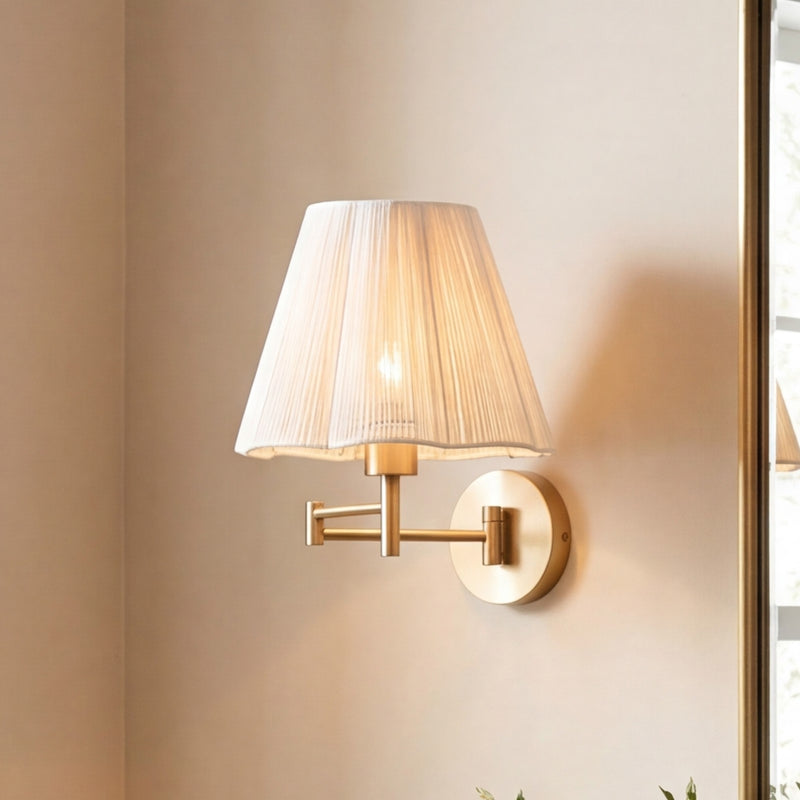 Savoy House Rosa 1 Lt 15" Sconce, Noble Brass