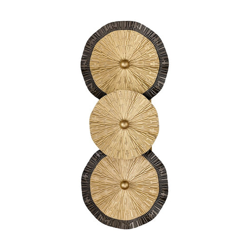 Savoy House Lincoln 2 Light Sconce, Distressed Gold and Bronze - 9-6383-2-61