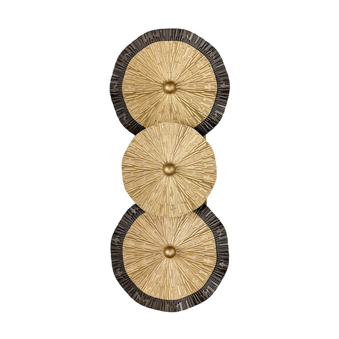 Savoy House Lincoln 2 Light Sconce, Distressed Gold and Bronze - 9-6383-2-61