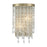 Savoy House Jeanette 2 Lt Sconce, Noble Brass - 9-6452-2-127