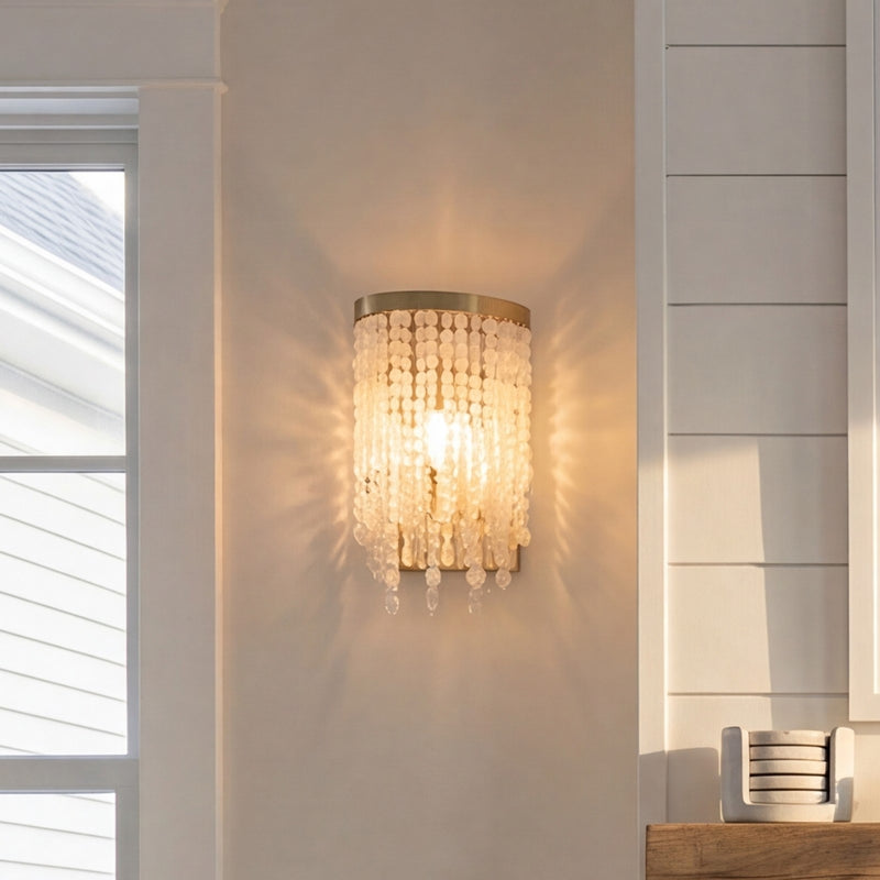 Savoy House Jeanette 2 Lt Sconce, Noble Brass