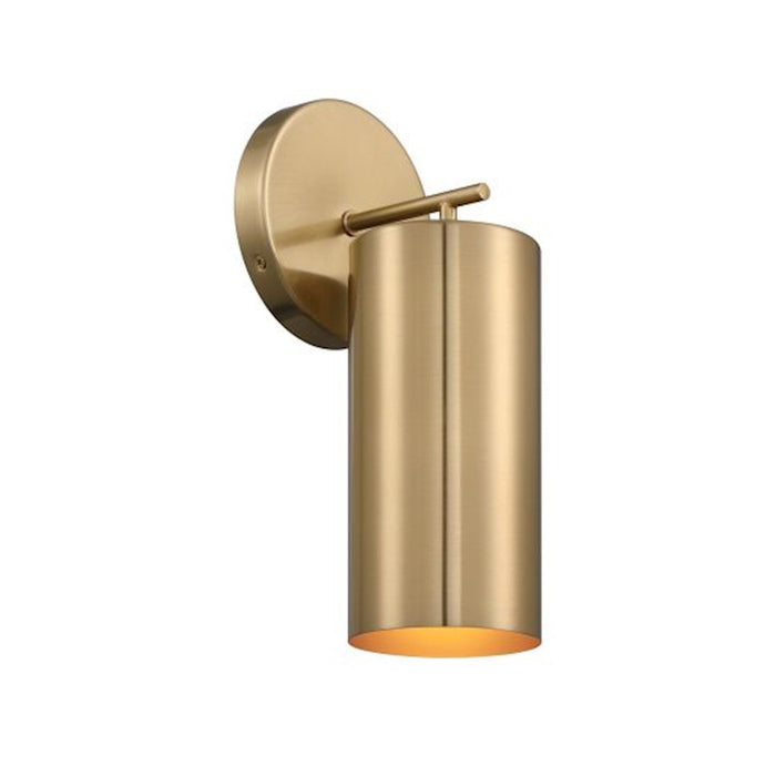 Savoy House Lio 1 Light Sconce, Noble Brass