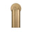 Savoy House Lio 1 Light Sconce, Noble Brass