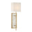 Savoy House Eastover 1 Light Sconce, Warm Brass - 9-6512-1-322