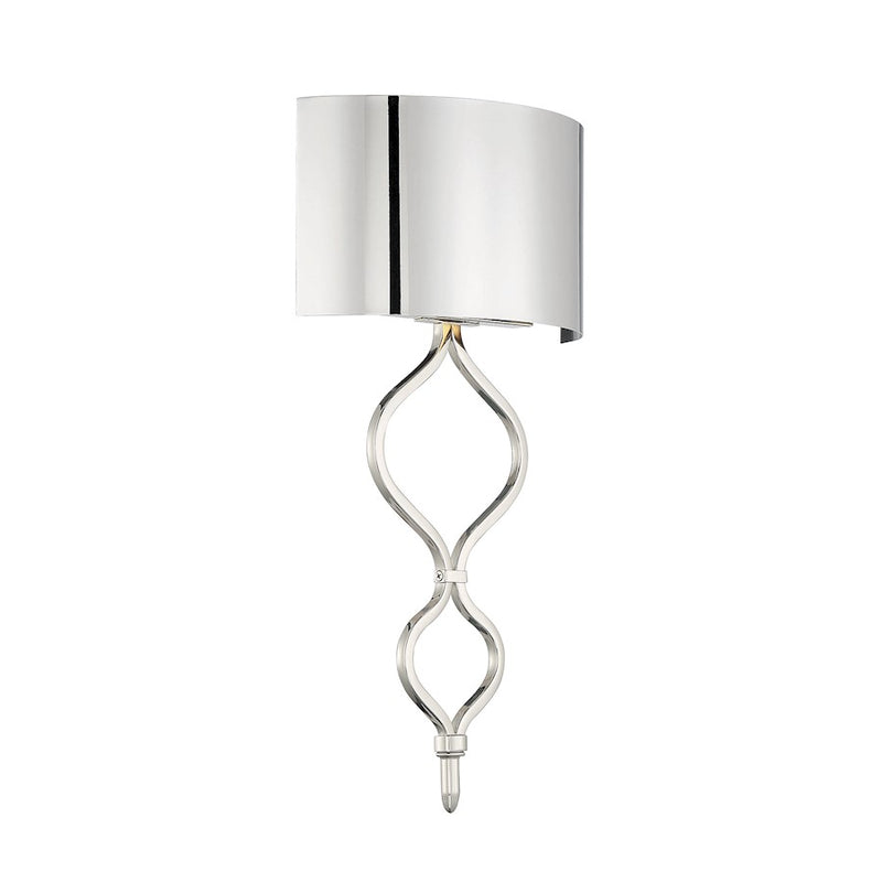 Savoy House Como LED Wall Sconce, Polished Nickel