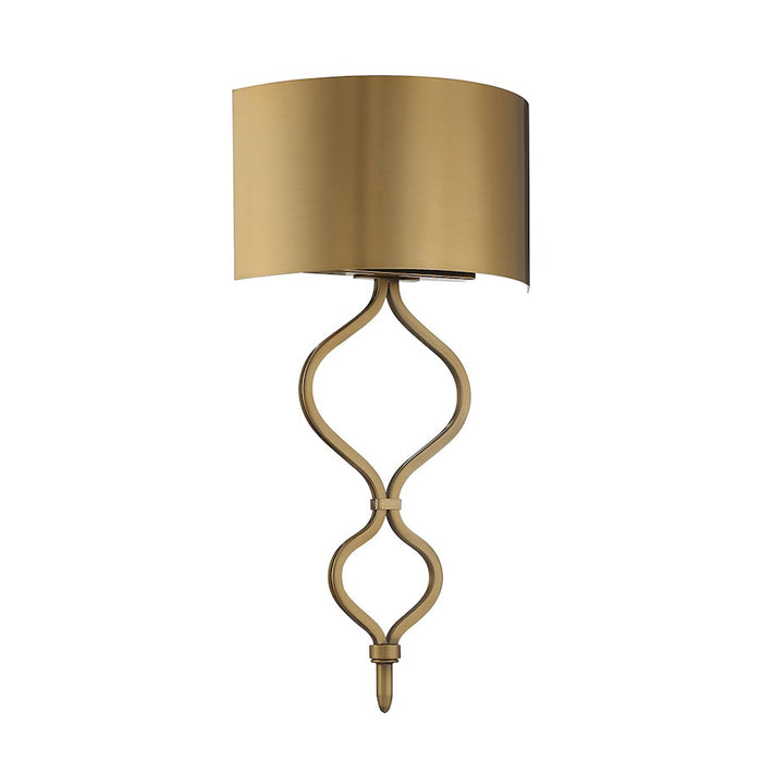 Savoy House Como LED Wall Sconce, Warm Brass