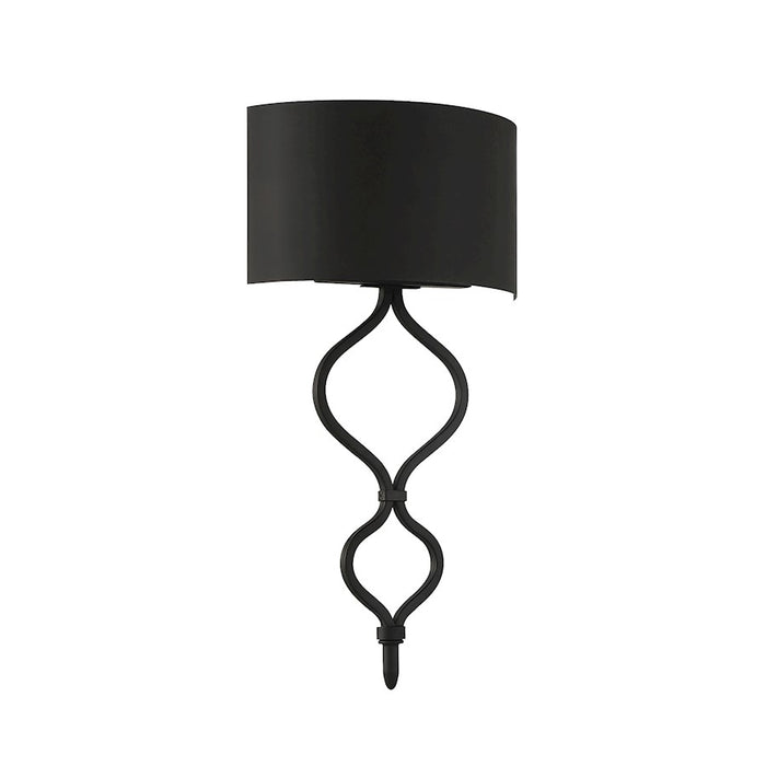 Savoy House Como LED Wall Sconce, Matte Black