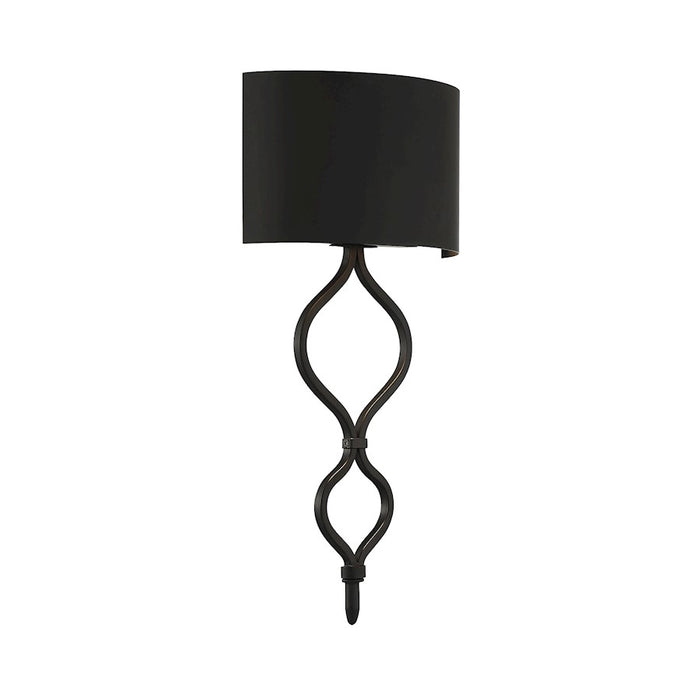 Savoy House Como LED Wall Sconce, Matte Black