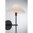 Savoy House Avon 1 Light Sconce, Black Tourmaline