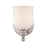 Savoy House Melrose 1-Light Wall Sconce, Satin Nickel