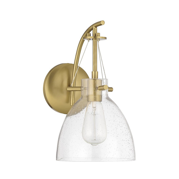 Savoy House Foster 1-Light Wall Sconce, Warm Brass