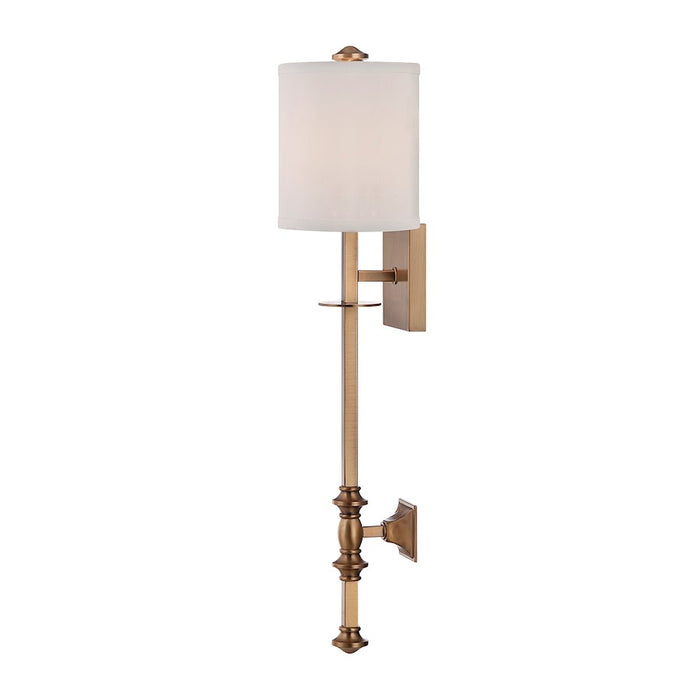 Savoy House Devon 1-Light Wall Sconce, Warm Brass