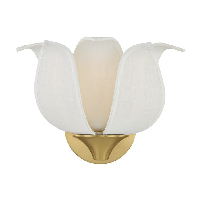 Savoy House Elsie 1 Lt Sconce, Warm Brass - 9-7164-1-322