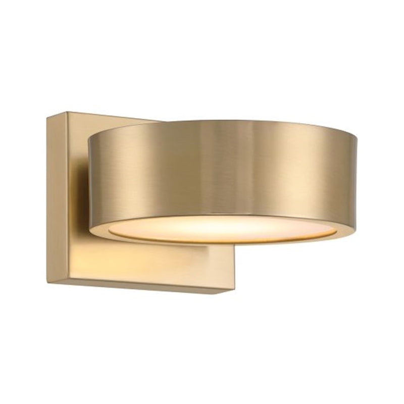 Savoy House Talamanca 1Lt Sconce, Brass/Crushed Crystal Diffuser