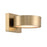 Savoy House Talamanca 1-Light LED Wall Sconce, Noble Brass