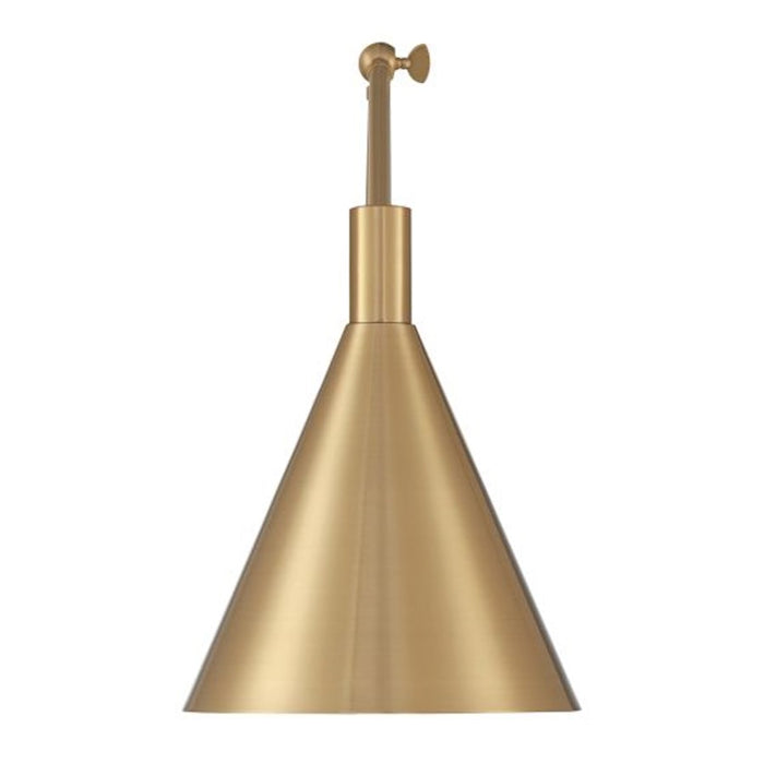 Savoy House Pharos 1 Light 19" Sconce, Noble Brass