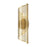 Savoy Essentials Hillbourne 2 Light Sconce, Warm Brass/Perforated