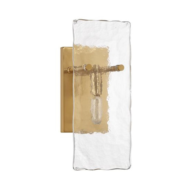 Savoy House Genry 1-Light Wall Sconce, Warm Brass