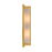 Savoy House Carver 2-Light Wall Sconce, Warm Brass