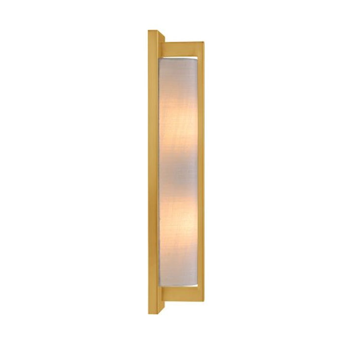 Savoy House Carver 2-Light Wall Sconce, Warm Brass