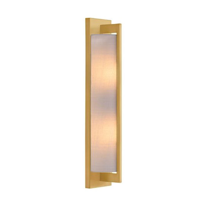 Savoy House Carver 2-Light Wall Sconce, Warm Brass