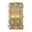 Savoy House Bailey 2 Light Sconce, Warm Brass - 9-8411-2-322