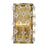 Savoy House Bailey 2 Light Sconce, Warm Brass