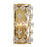 Savoy House Bailey 2 Light Sconce, Warm Brass
