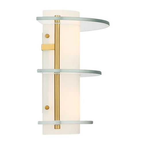 Savoy House Newell 2-Light Wall Sconce, Warm Brass