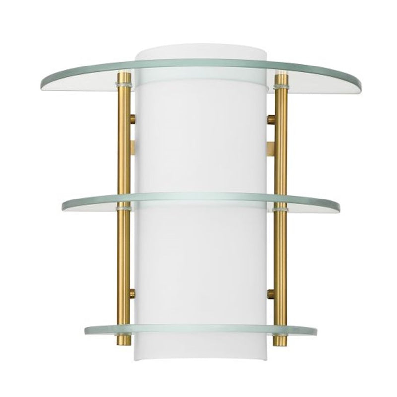 Savoy House Newell 2-Light Wall Sconce, Warm Brass