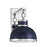 Savoy House Corning 1Lt Wall Sconce, Navy/ Nickel