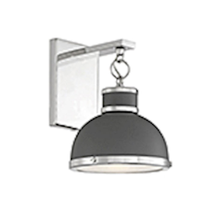 Savoy House Corning 1Lt Wall Sconce, Gray/ Nickel