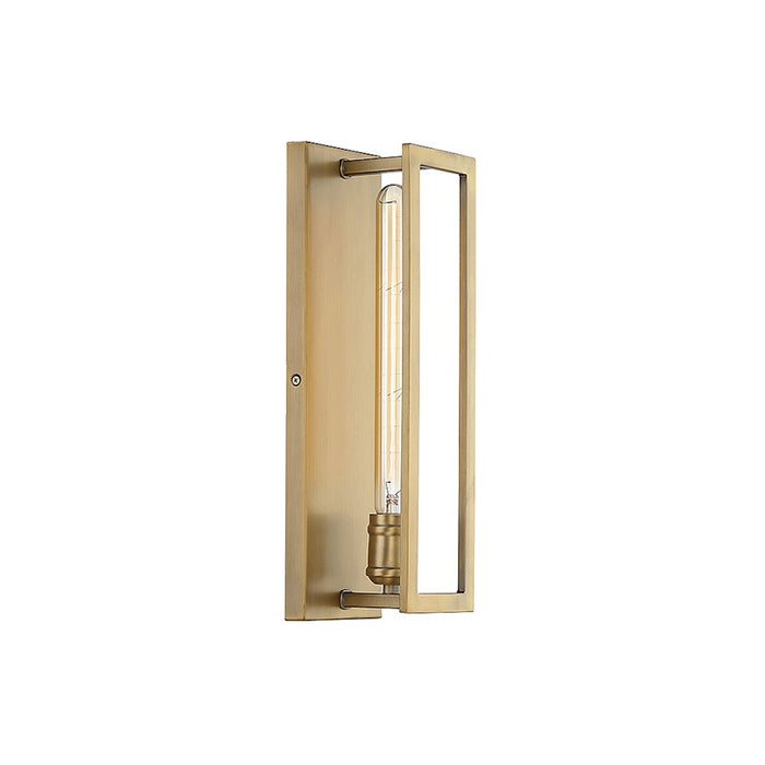 Savoy House Clifton 1-Light Wall Sconce, Warm Brass
