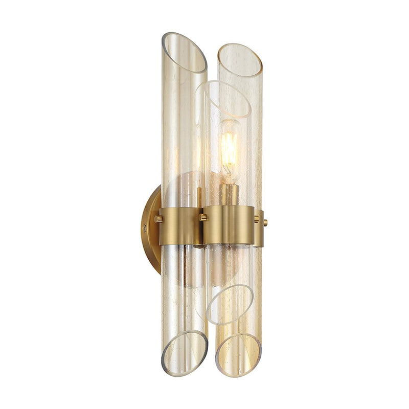 Savoy House Biltmore 1-Light Wall Sconce, Warm Brass