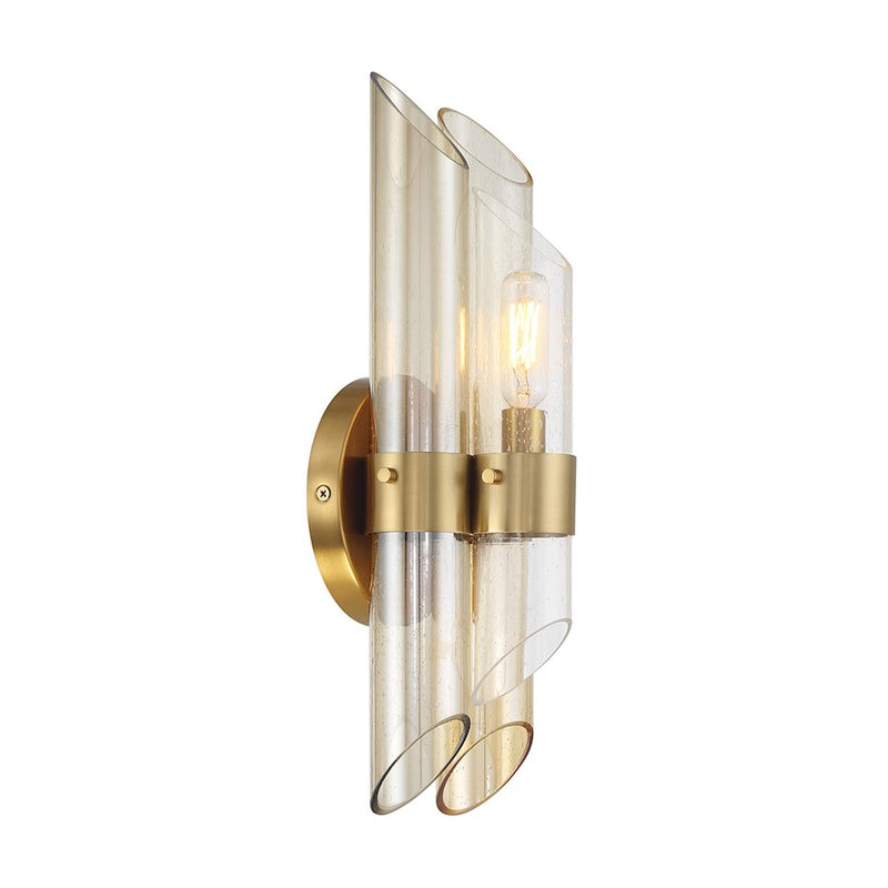 Savoy House Biltmore 1-Light Wall Sconce, Warm Brass