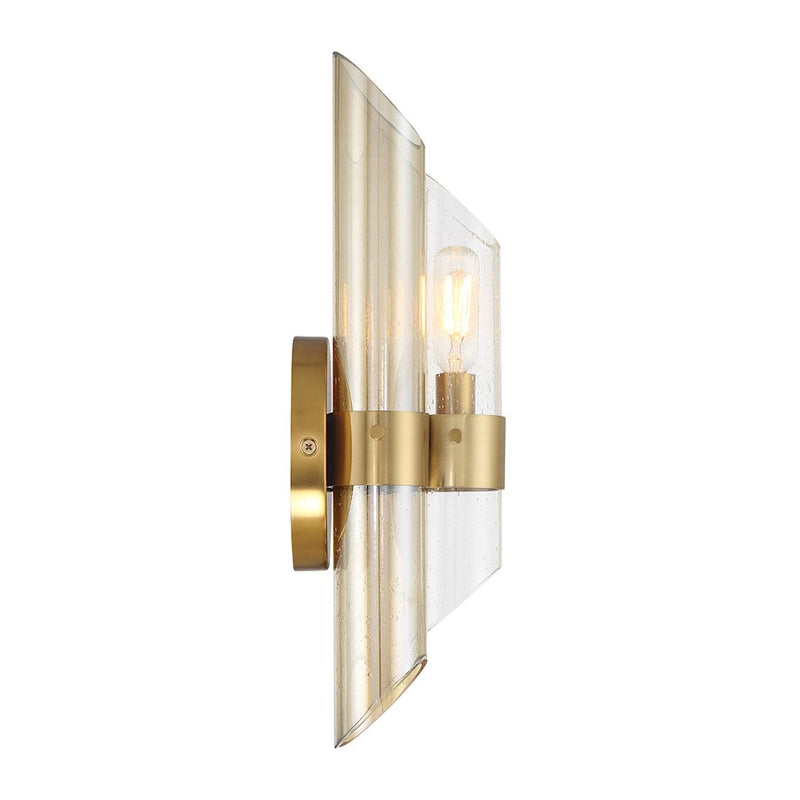 Savoy House Biltmore 1-Light Wall Sconce, Warm Brass