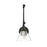 Savoy House Drake 1-Light Adjustable Wall Sconce, Matte Black